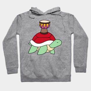 Turtle and Little Djembe Hoodie